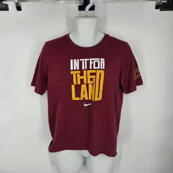 Nike Dri Fit NBA Cleveland Cavaliers Shirt Men XL Shirt Sleeve