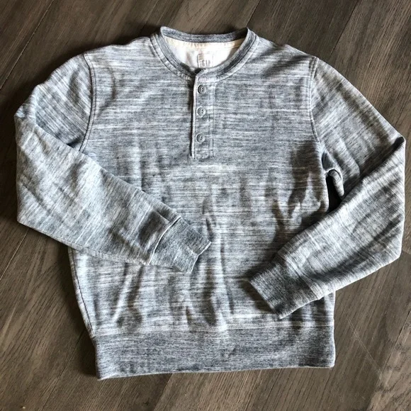 Gap Henley Lightweight Sweatshirt