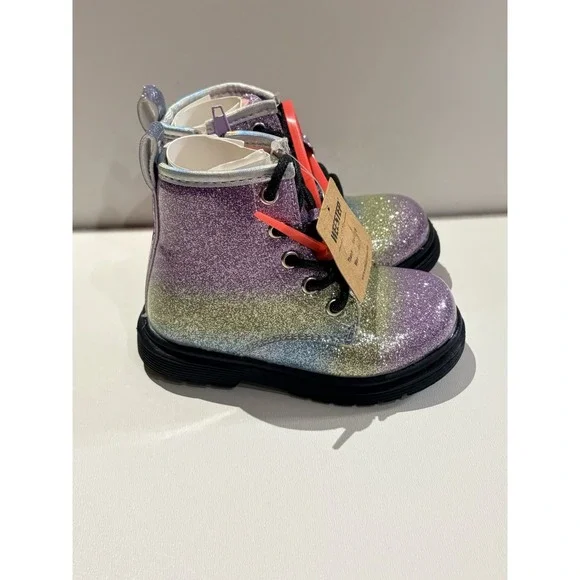 Weestep Size 5 Toddler Multicolor‎ Glittery Boots