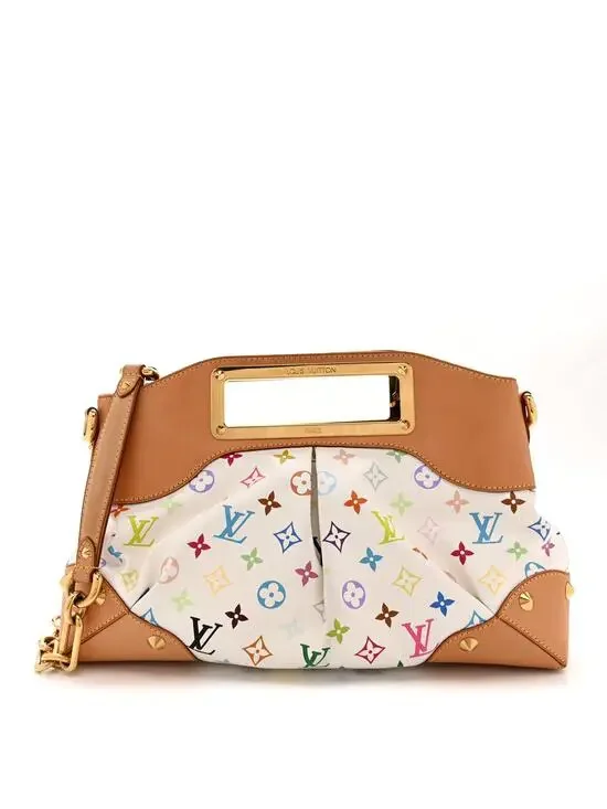 Louis Vuitton Multicolor Judy Mm White #261658L15B