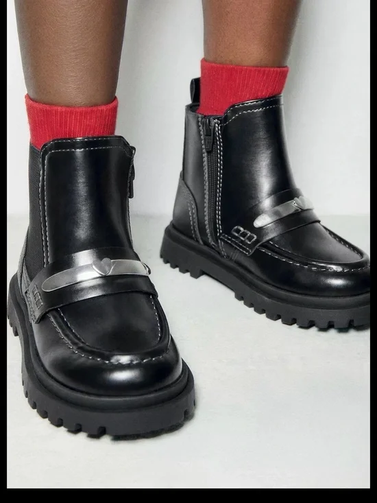 Zara Girls Heart Boot