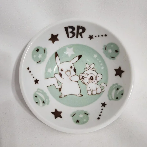 Baskin Robbins Pokemon Japan Exclusive Ice Cream Bowl Pikachu Nintendo