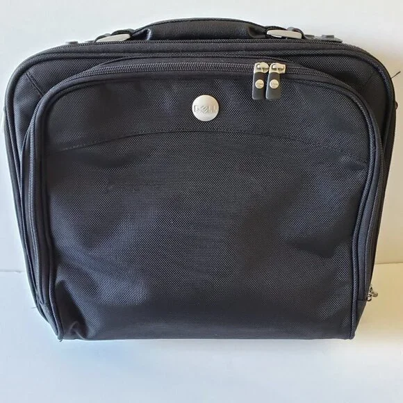 Dell Black Laptop Bag with Luggage Sleeve