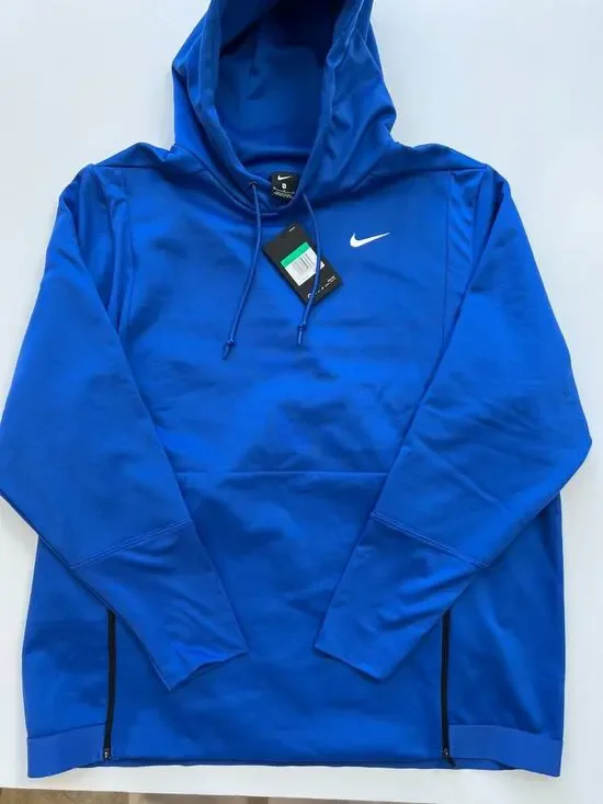 Nike Men's Therma Dri-Fit Blue Hoodie Jacket AO5972 493 Size XL NWT