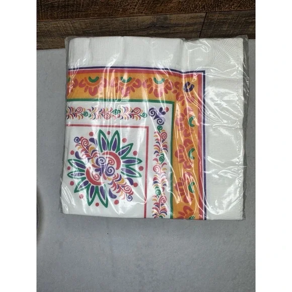 Fiesta Southwest Print Paper Napkins Cinco De Mayo Party Decor‎