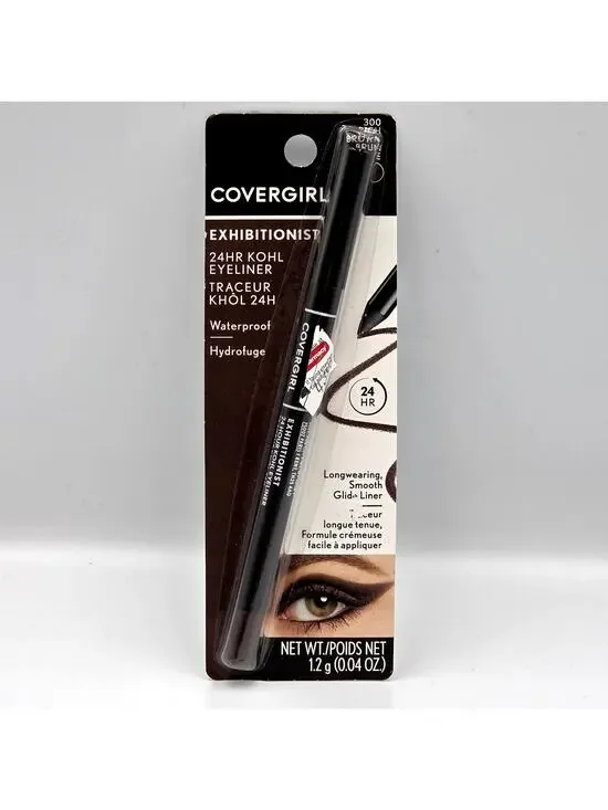 Covergirl Exhibitionist 24hr Kohl Eyeliner Waterproof #300 Rich Brown