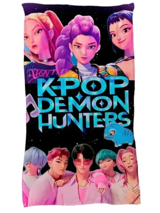 🤍New Kpop Demon Hunters Throw Blanket🤍