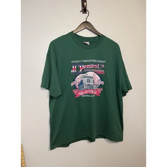 Jcpenny 94th Anniversary Store T shirt Hanes Heavy weight XXL tee Since 1902