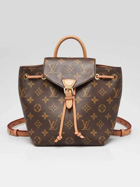 Louis Vuitton Monogram Canvas Montsouris PM NM Backpack Bag