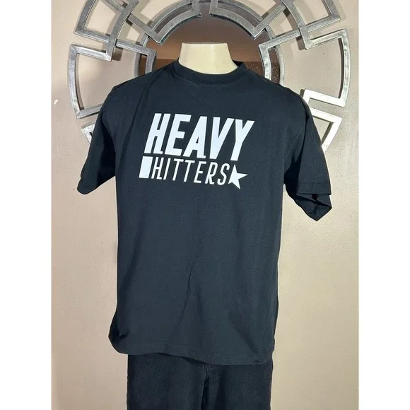 Heavy Hitters Men's Graphic T Shirt Men's L 100‎ % Heavy Cotton Korean Brand