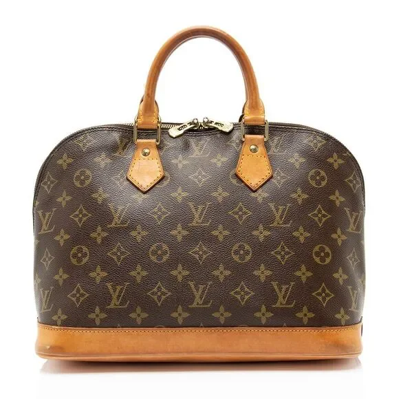 Louis Vuitton Vintage Monogram Canvas Alma PM Satchel