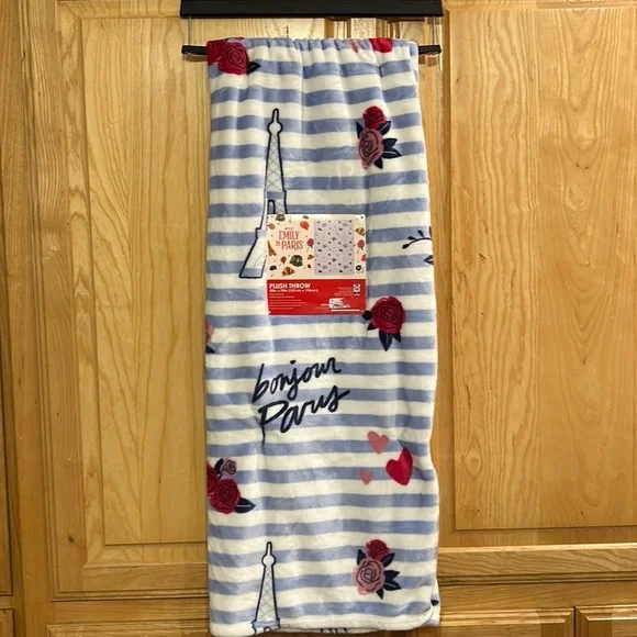 Netflix Emily In Paris Blanket