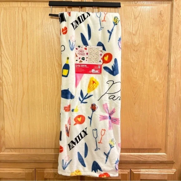Emily in Paris Netflix Ultra Soft Plush Fleece Throw Blanket