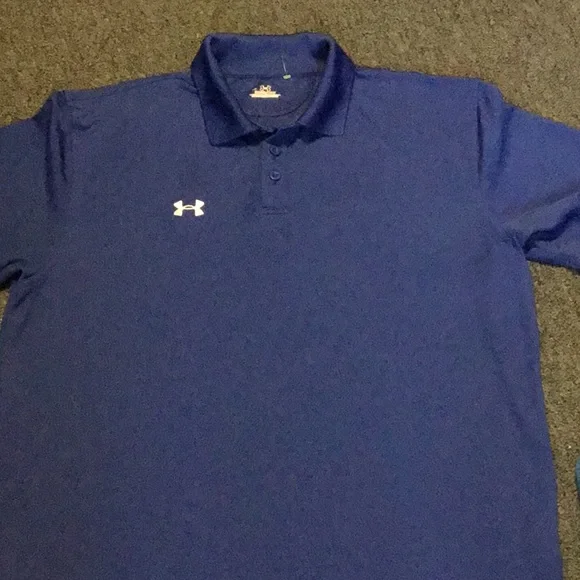 UNDER ARMOUR GOLF SHIRT.