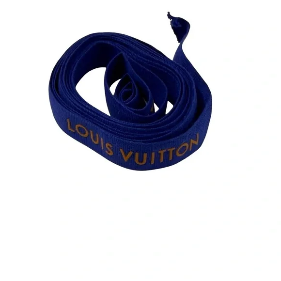 Louis Vuitton blue label ribbon bow hair accessory home decor, party  gift