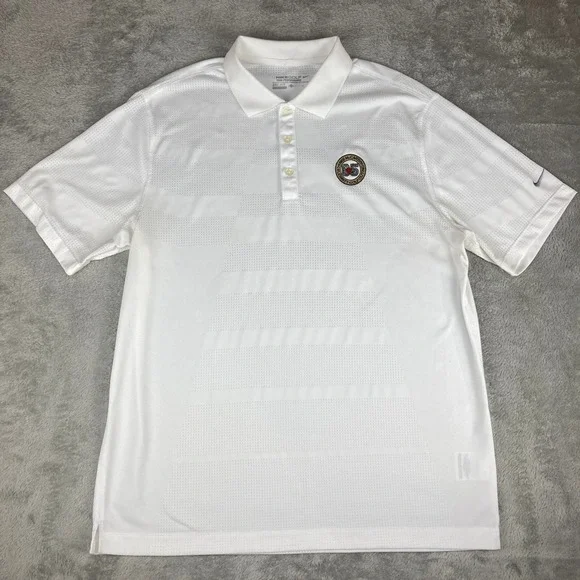 Nike Golf Tour Performance Polo Shirt Mens Large Packers Mike McCarthy Celebrity
