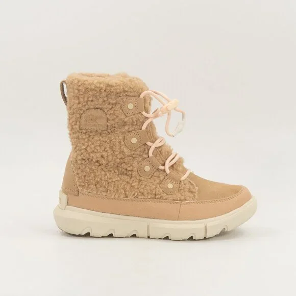 Sorel Youth Explorer Cozy Canoe Boot NY4894-262 size 3 READ