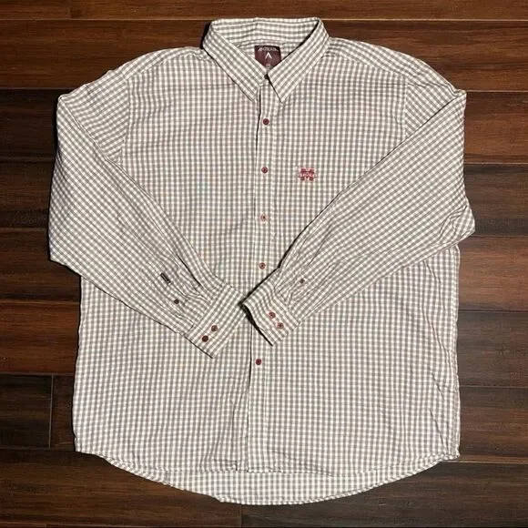 Mississippi State Long Sleeve Button Front Shirt