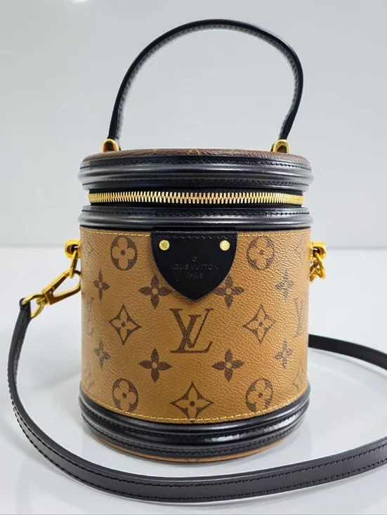Louis Vuitton Cannes Vanity Bag Reverse Monogram Canvas Crossbody