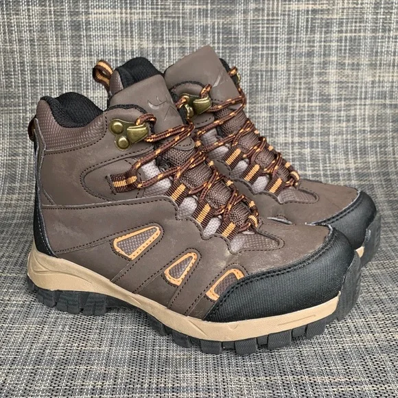 Deer Stags Drew Boot - Brown Hiking Outdoor Shoes Kids size 13.5