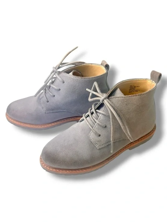 Janie and Jack - Classic Suede Boys Boot Size 12