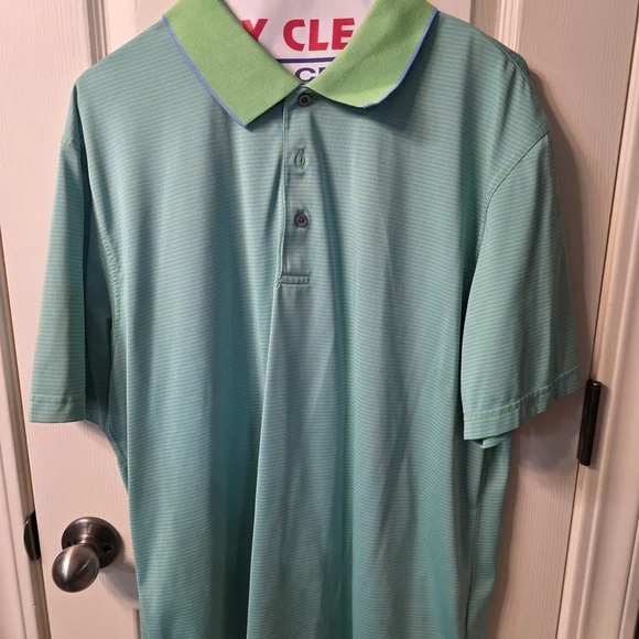Roundtree & Yorke Mint Green Polo Shirt
