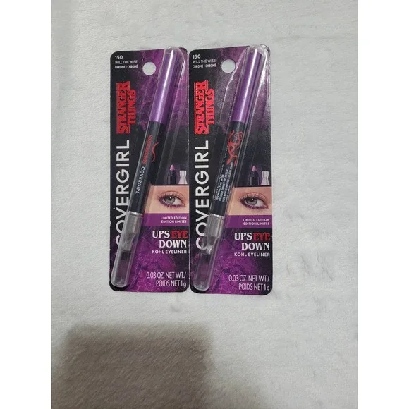 Covergirl Eyeliner Women OS Purple NEW Stranger Things 150 Will The Wise 2pk