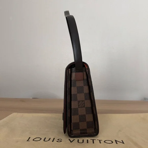 Louis Vuitton Tribeca Damier Ebene Shoulder Bag with dustbag