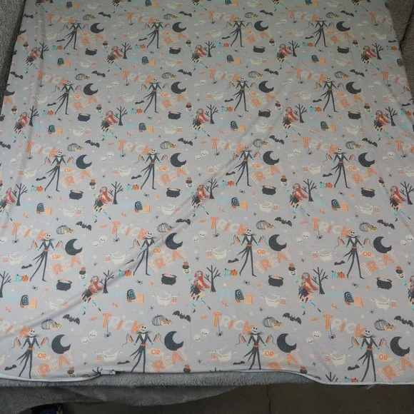 Copper Pearl Disney Baby Nightmare Before Christmas Swaddle Blanket Halloween