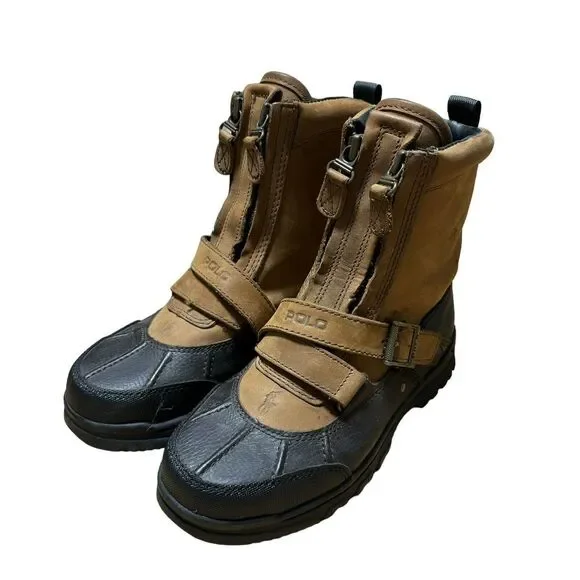 Polo Ralph Lauren Boots Youth Size 3 Style 50622‎ Tavin Zip
