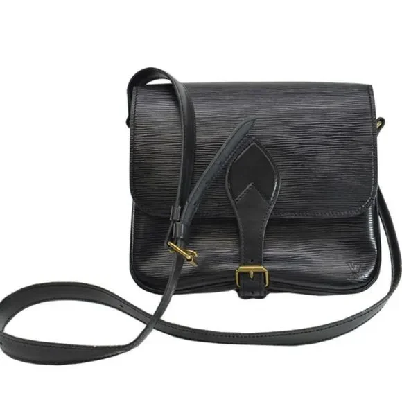 Louis Vuitton Bag Epi Cartesier Epi Noir Black Classic Popularity