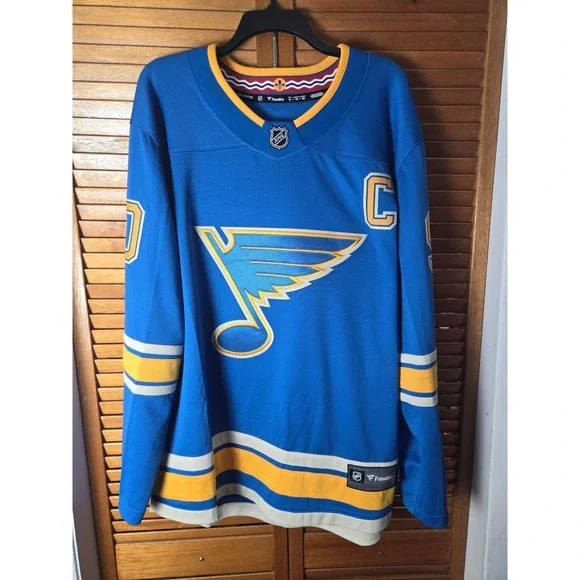 St. Louis Blues Ryan O'Reilly #90 Fanatics NHL Breakaway Jersey Blue Mens XL