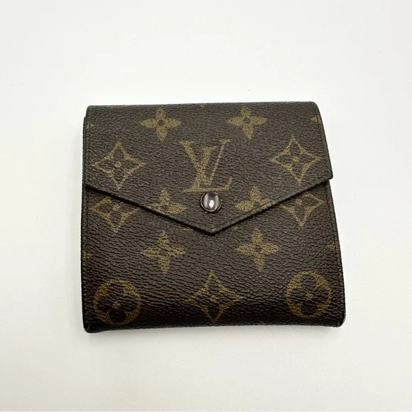 Vintage Authentic Louis Vuitton Monogram Elise Wallet