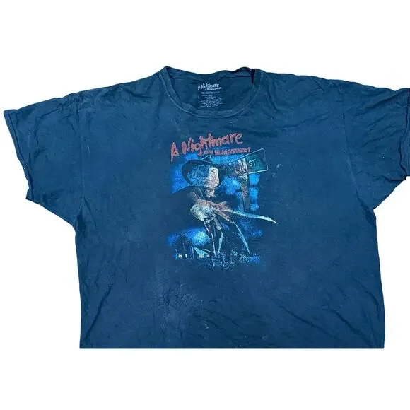 Vintage Tees - Nightmare on Elm Street Freddy Krueger Graphic Tee*SZ 3XL