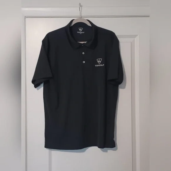 🏌️‍♂️ TOPGOLF Performance Polo Shirt – Black – Men’s 2XL