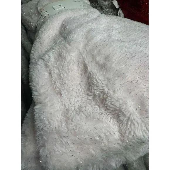 Cupcakes & cashmere twin throw Blanket novelty pink sparkle