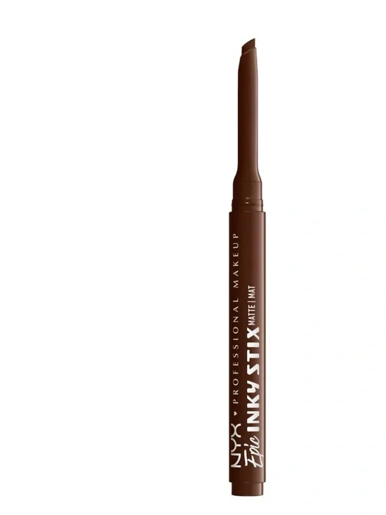 NYX Epic InkY Stix Matte eyeliner Pencil - Deep Brown NEW
