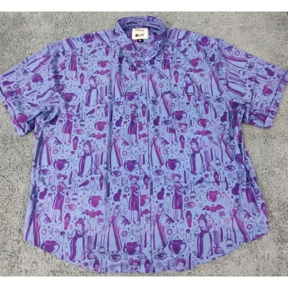 Disney RSVLTS Shirt Men's 4XL 