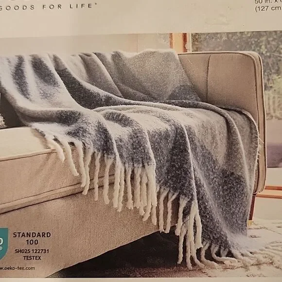Sonoma Faux Mohair Throw