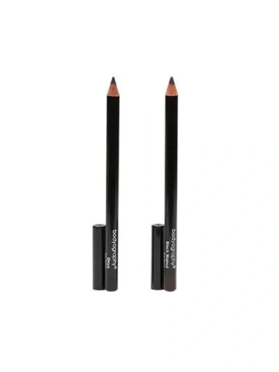 NWT bodyography eye liner pencil set with black and brown