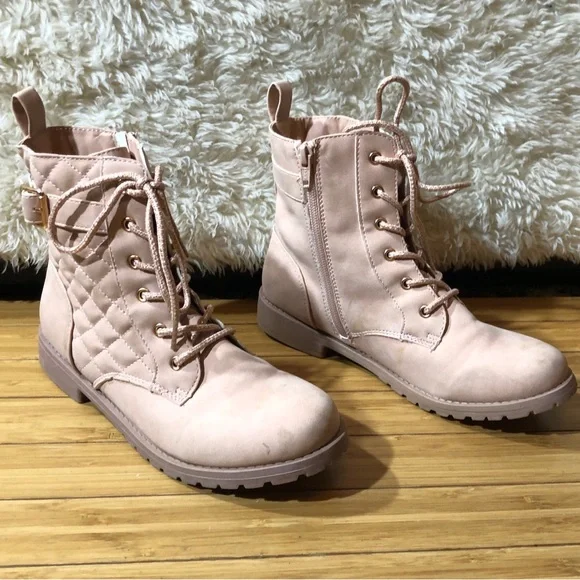 Girls Combat Boots