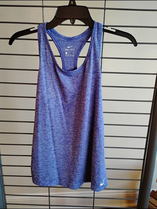 Nike Purple Heather Racerback Tank Top