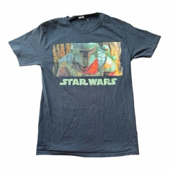 Star Wars Boba Fett Graphic Tee – Black Short Sleeve