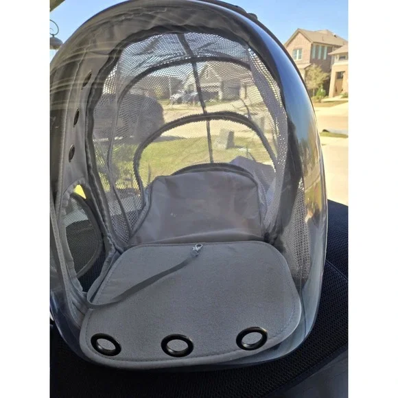 Pet Travel Carrier, Cat Dog Dome Space Capsule Bubble Backpack, Portable Wate...