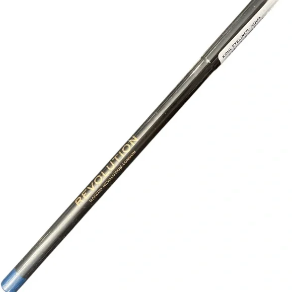 Makeup Revolution London‎ Kohl Eyeliner Color Aqua Blue Smooth Creamy Smoky