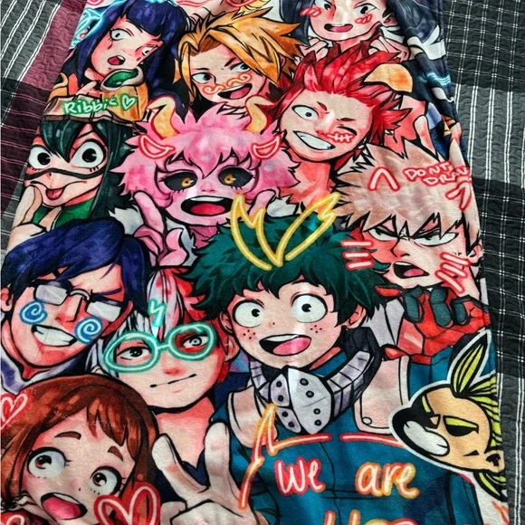 My Hero Academia Thin Blanket Cartoon Animation Pattern Blanket