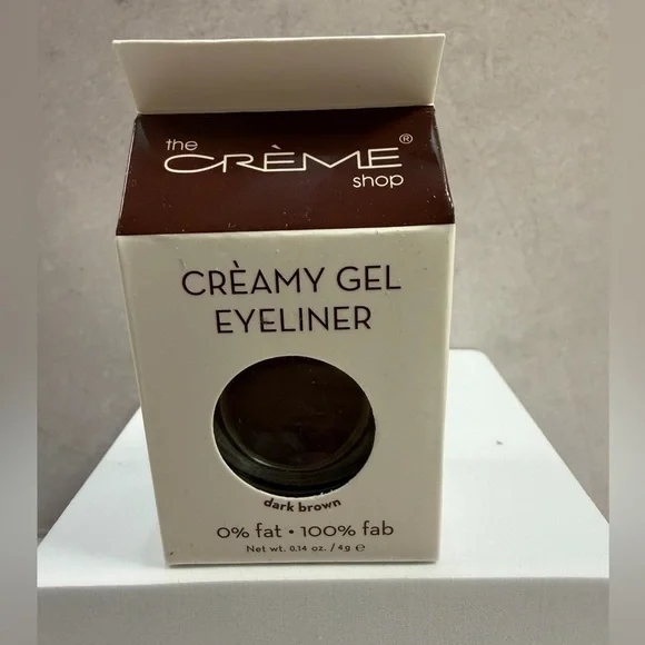 🩷5/$ 10 The Crème Shop Dark Brown Gel Eyeliner