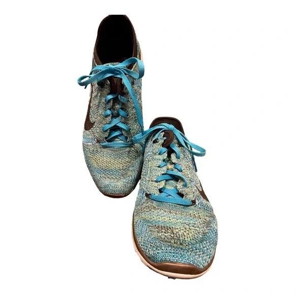 👟 Nike Free TR Flyknit - Blue Lagoon / Glacier Blue (Size 8.5)