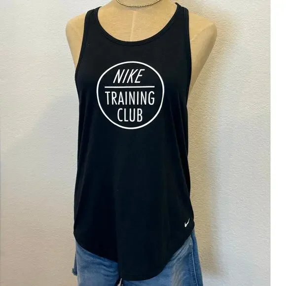 NIKE Training Club Racerback Tank Top Shirt Tee T-Shirt Dri Fit Women S