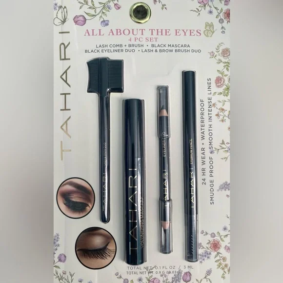 Tahari Black Waterproof Eyeliner Set